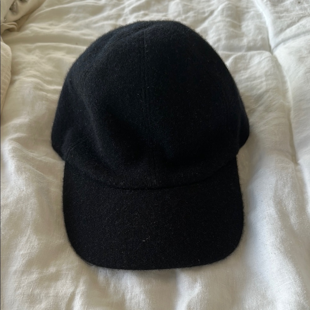 Classic naked, cashmere Dad hat